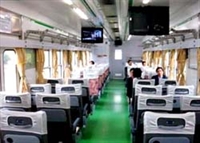 Nội thất Tàu Halong Express.